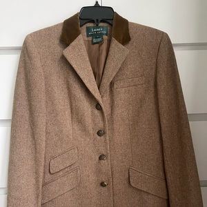 Ralph Lauren women blazer, new without tags, size 4, pure wool